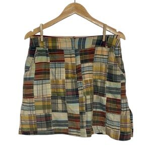 Sport Haley Patchwork Plaid Skort, cotton, 8